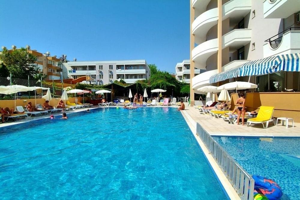 Hedef Kleopatra Golden Sun Hotell Alanya Eksteriør bilde